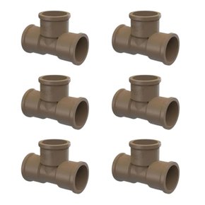 kit 6 te soldavel 50mm 1 12 tigre