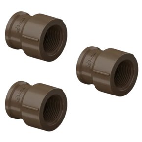 kit 3 luva mista roscavel soldavel 34 tigre