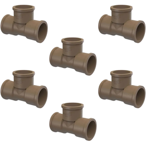 kit 6 te soldavel 3 4 25mm tigre 8325