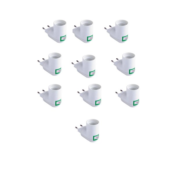 kit 10 soq c pino p tom ligdesl fixo e 27 bco atp 22719