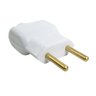 Pino Macho 2P 10A 250V Branco