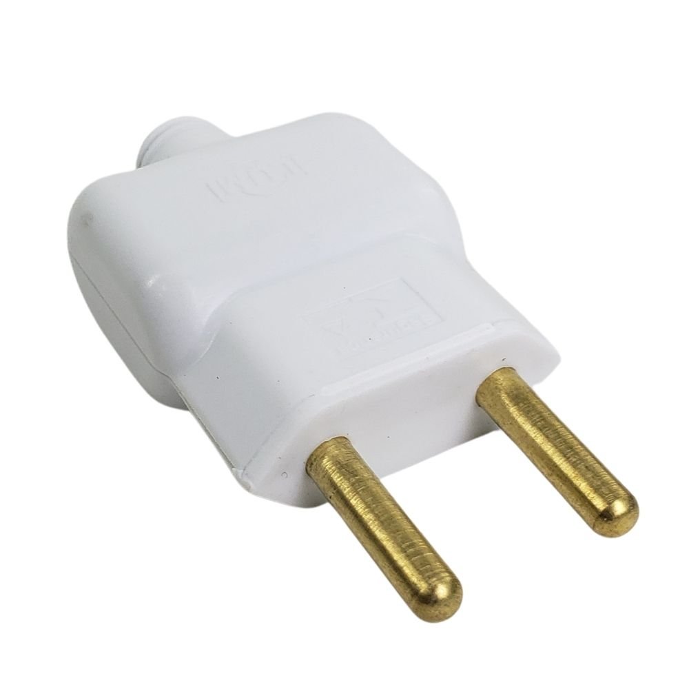 Pino Macho 2P 20A 250V Branco 14241 | Decar
