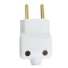 pino macho 2p 10a 250v branco cima