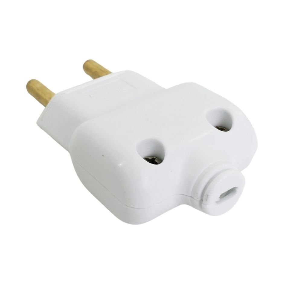 Pino Macho 2P 20A 250V Branco 14241 | Decar