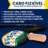 cabo flexivel preto 6mm 100m 750v sil3