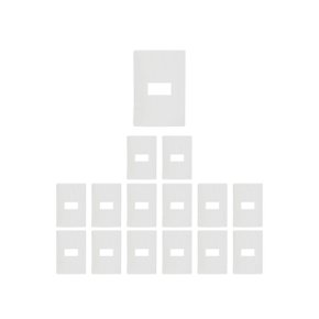 kit 15 placa 4x2 1 posto com suporte ilumi i9