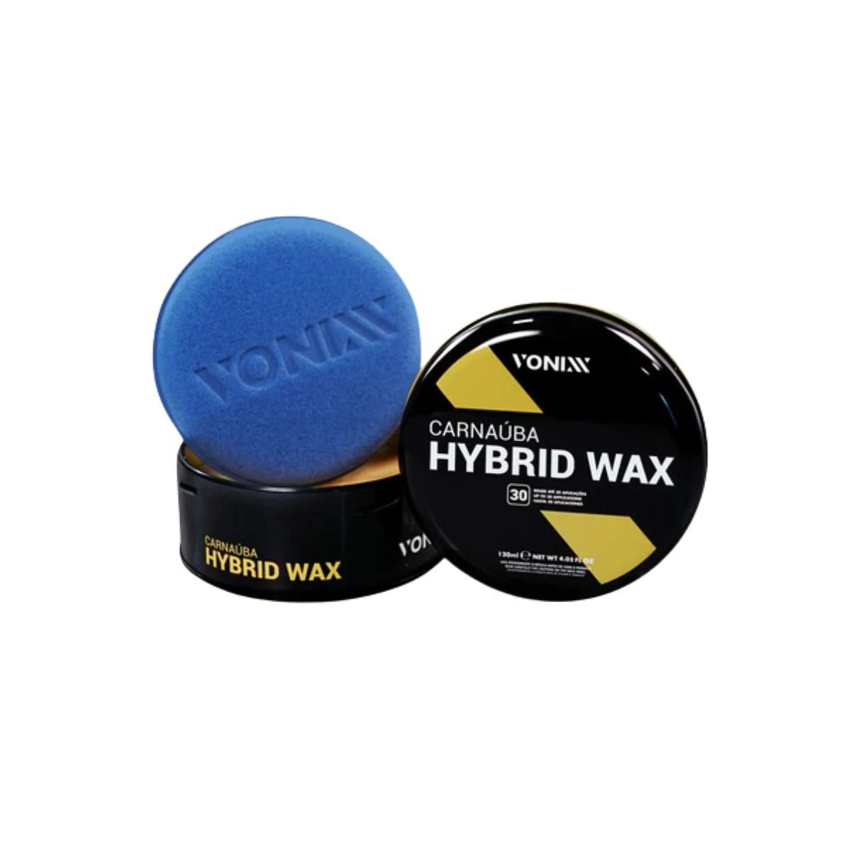 Cera Carnaúba Hybrid Wax 120ml Vonixx – Brilho Intenso e Proteção