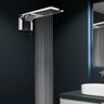 ducha acqua preto cromado 220v 7800w lorenzetti ambientado