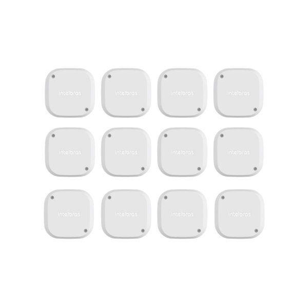 kit 12 caixas de passagem p cftv vbox 1100 interno intelbras full