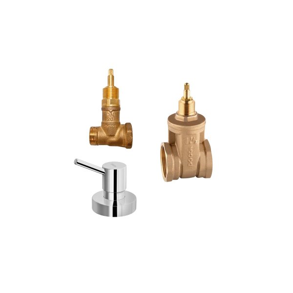 kit hidraulica registro de gavetapressao acabamento docol