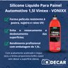 silicone liquido para painel automotivo 1 5l vintex vonixx3