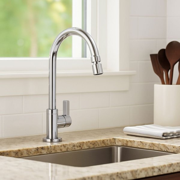 torneira p cozinha de mesa b alta dn15 1 2 nova chess docol ambientado