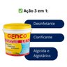 balde cloro granulado 3 em 1 multipla acao 10kg genco beneficios