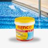 balde cloro granulado 3 em 1 multipla acao 10kg genco ambientado