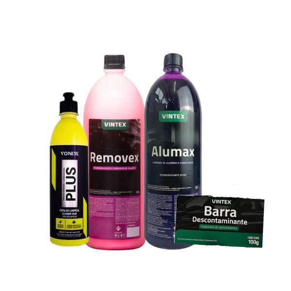 kit vonixx descontaminante cera limpador chassi e carroceria1