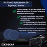 kit com 2 aplicadores de espuma vonixx2