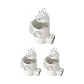 kit 3 corpo para caixa sifonada girafacil 100x140x50mm tigre