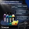 kit vonixx 4x500ml cera limpadores aplicadores e flanela 2