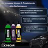kit limpeza vonixx 3 produtos de alta performance