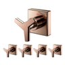 kit 5 acabamento p base 3 4 city chroma cobre polegadaido handles