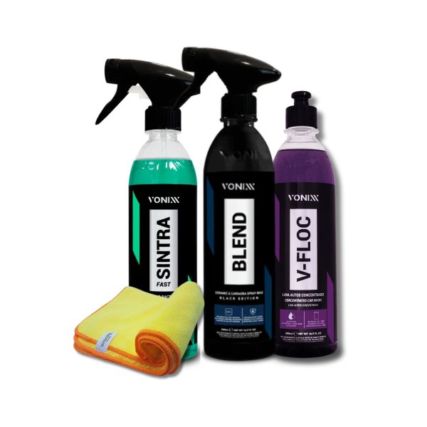 vonixx kit auto 4 itens limpeza cera e higiene2