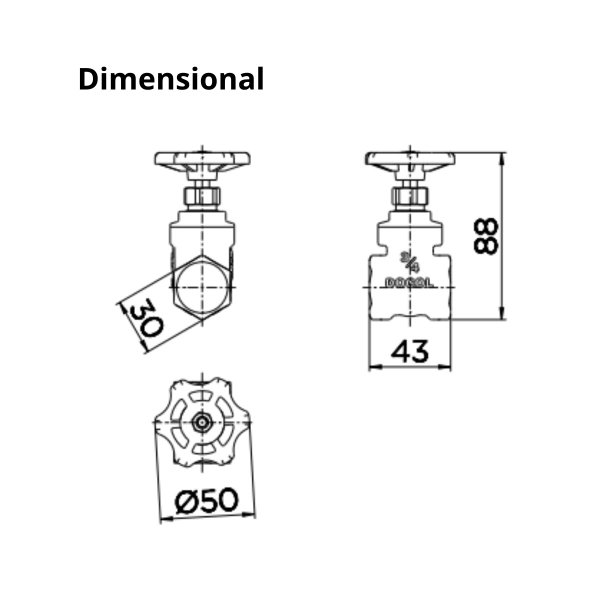 registro de gaveta europa 3 4 2