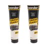 kit 2 graxa branca bisnaga 80g vonder