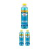 kit 3 limpa bordas para piscinas 1l genco