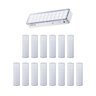 kit 15 luminaria de emergencia 30 leds lea31 intelbras
