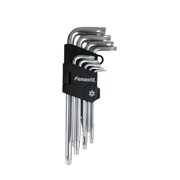 jogo chave torx 47 25 9pcs t10 a t50 chave