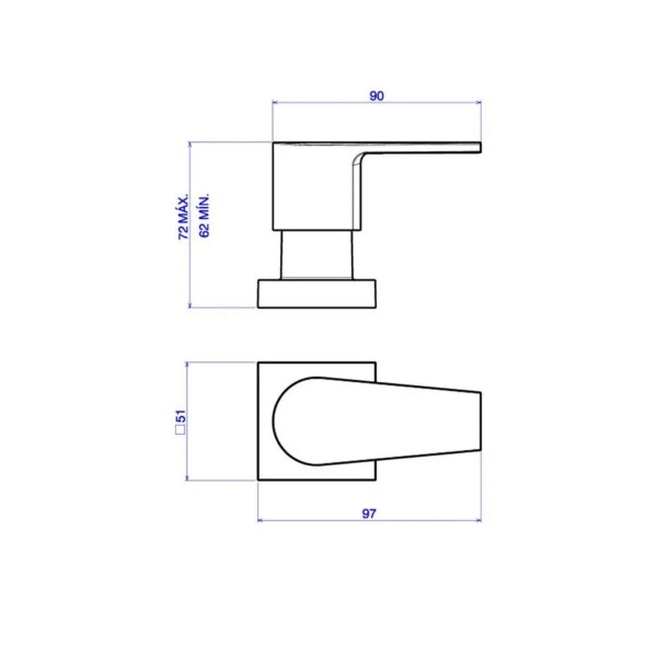 01 kit 12 acabamento para registro ate 1 level deca