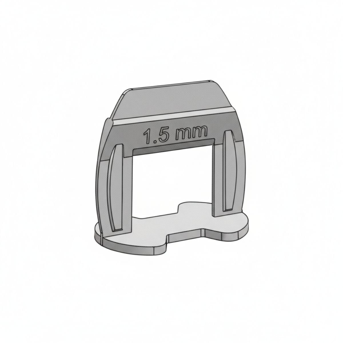 02 nivelador de piso 1 50mm com 50 unidades gprime
