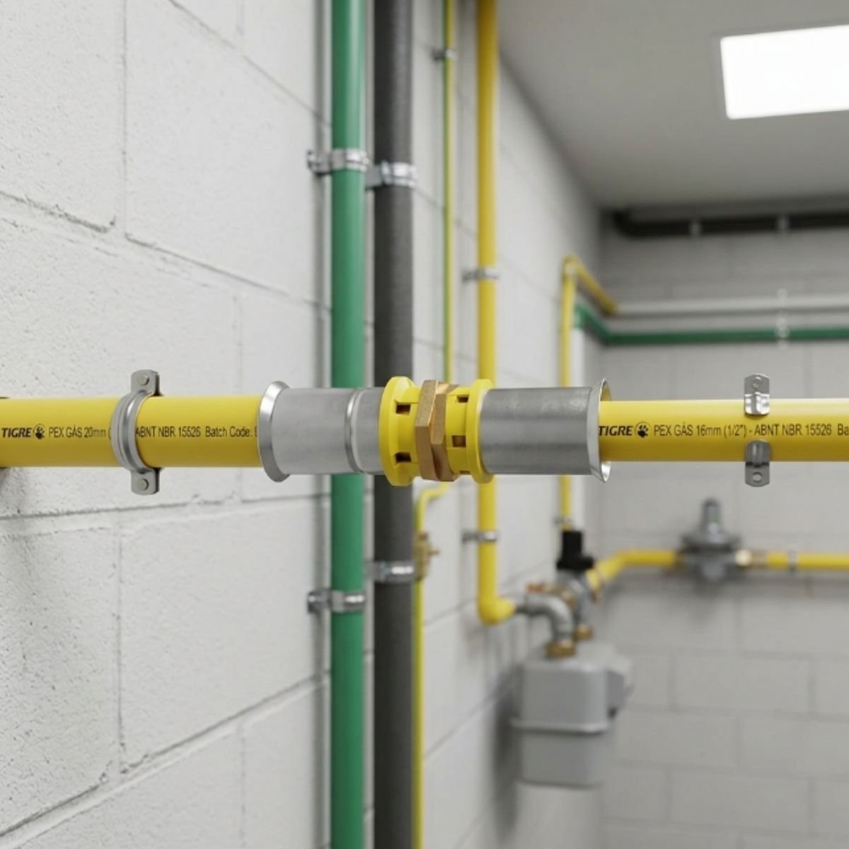 01 luva pex gas residencial 16x16mm tigre